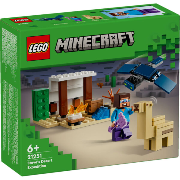 LEGO Minecraft - Expeditia lui Steve in desert 21251, 75 piese