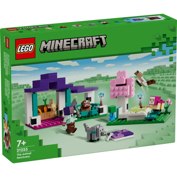 LEGO Minecraft - Refugiul animalelor 21253, 206 piese