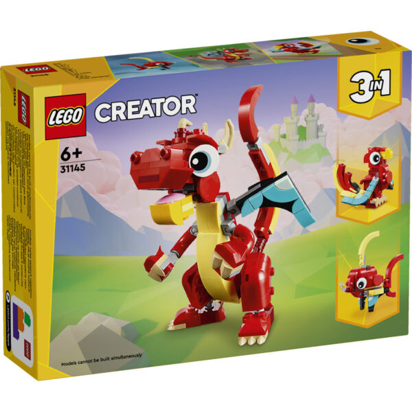 31145-lego-creator-1 LEGO Creator - Dragon rosu 31145, 149 piese