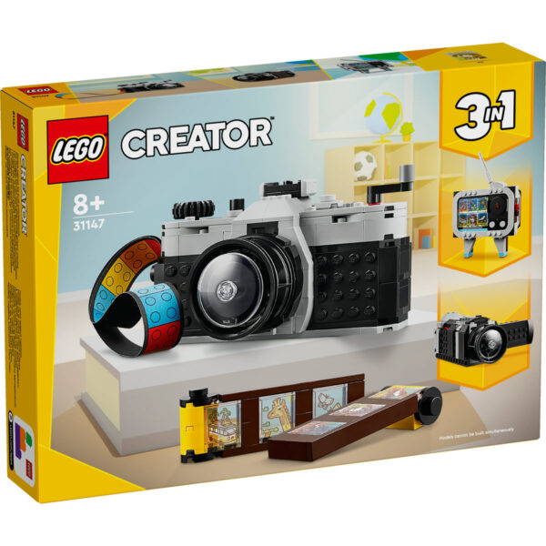 LEGO Creator - Aparat foto retro 31147, 261 piese