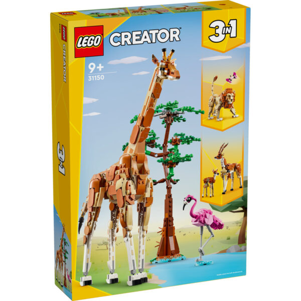 LEGO Creator - Animale salbatice din safari 31150, 780 piese