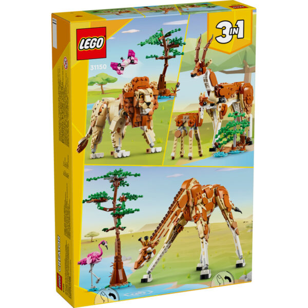 LEGO Creator - Animale salbatice din safari 31150, 780 piese