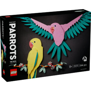 LEGO Art - Colectia de fauna - Papagali Ara 31211, 644 piese