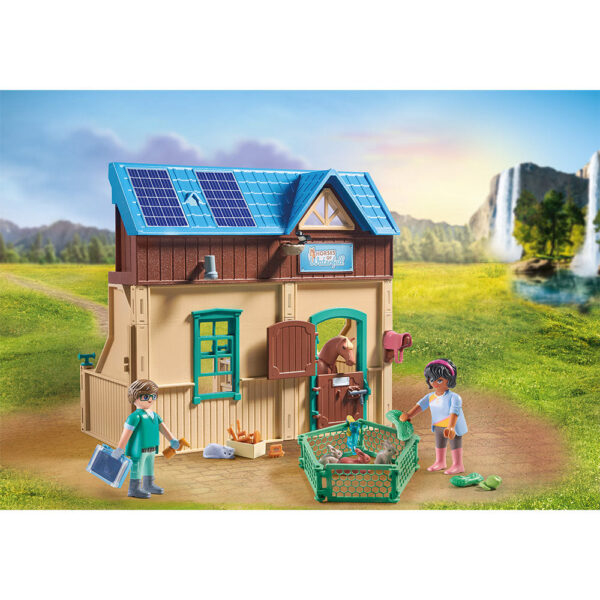 Playmobil - Centru Veterinar Si De Terapie - PM71352
