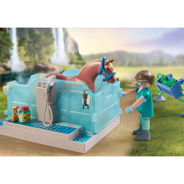 Playmobil - Centru Veterinar Si De Terapie - PM71352