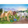 Playmobil - Set 3 Cai Cu Accesorii - PM71356