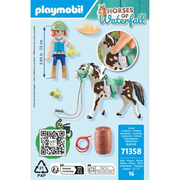 Playmobil - Femeie Si Calut - PM71358