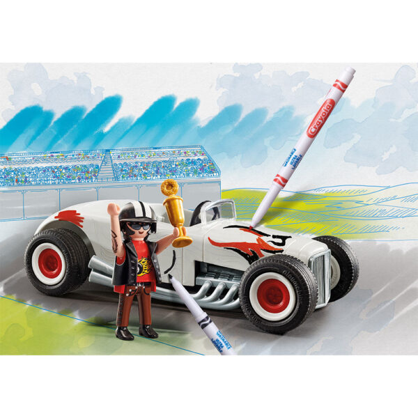 Playmobil - Playmobil Color Masinuta De Curse - PM71376