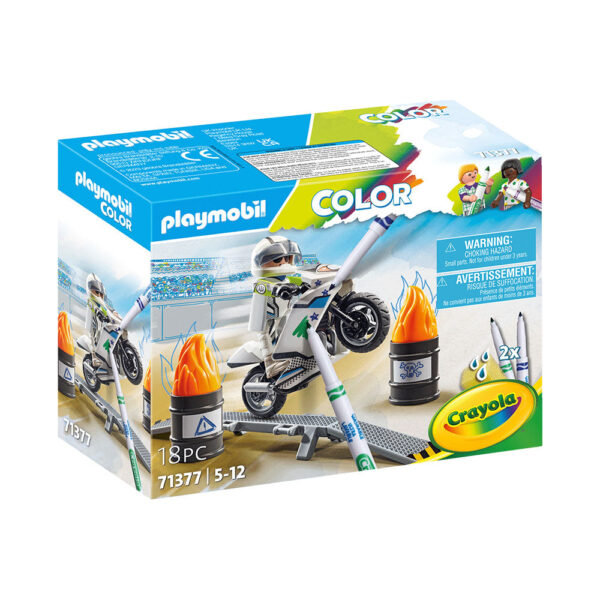 Playmobil - Playmobil Color Motocicleta - PM71377