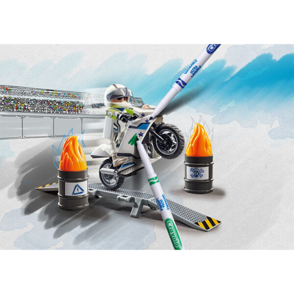 Playmobil - Playmobil Color Motocicleta - PM71377