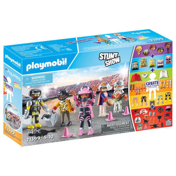 Playmobil - Creeaza Propria Figurina Stunt Show - PM71399