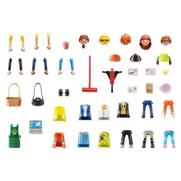 Playmobil - Creeaza Propria Figurina Viata La Oras - PM71402