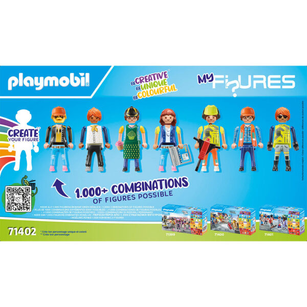 Playmobil - Creeaza Propria Figurina Viata La Oras - PM71402