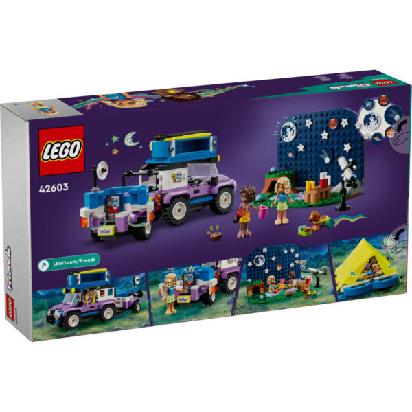 LEGO Friends - Vehicul de camping pentru observarea stelelor 42603, 364 piese
