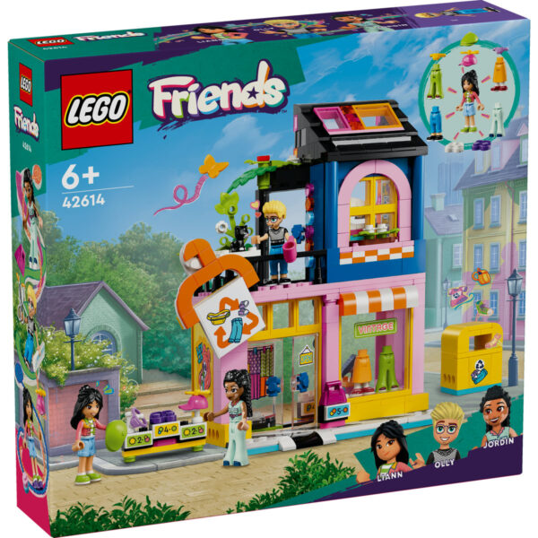42614-lego-friends-1 LEGO Friends - Magazine de moda vintage 42614, 409 piese