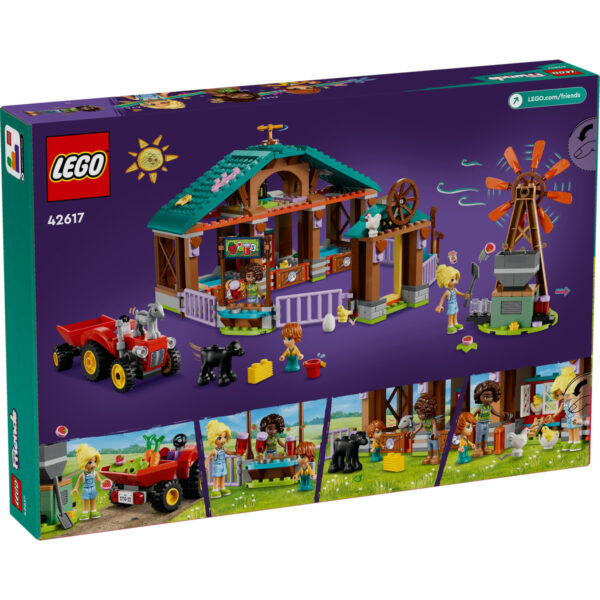 LEGO Friends - Refugiu pentru animale de ferma 42617, 489 piese