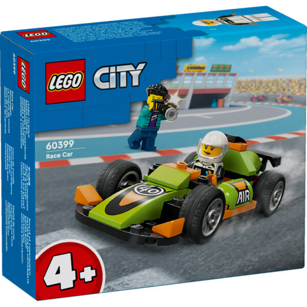 60399-lego-city-1 LEGO City - Masina de curse verde 60399, 56 piese
