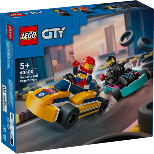 60400-lego-city-1 LEGO City - Carturi si piloti de curse 60400, 99 piese