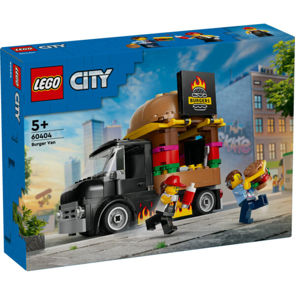 LEGO City - Toneta cu burgeri 60404, 194 piese