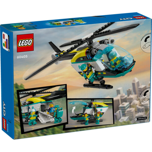 60405-lego-city-2 LEGO City - Elicopter de salvare 60405, 226 piese