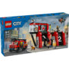 60414-lego-city-1 LEGO City - Statie si camion de pompieri 60414, 843 piese