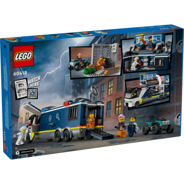 60418-lego-city-2 LEGO City - Laborator mobil de criminalistica 60418, 674 piese