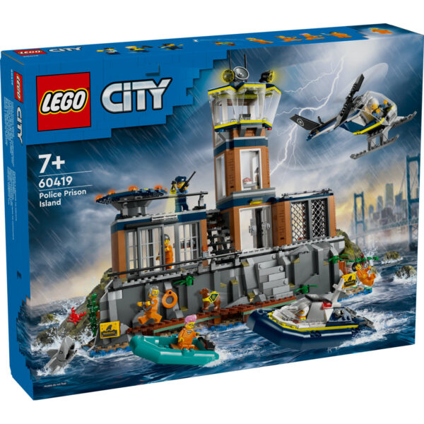 LEGO City - Insula-inchisoare 60419, 980 piese