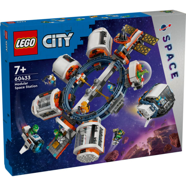 LEGO City - Statie spatiala modulara 60433, 1097 piese