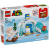 LEGO Super Mario - Set de extindere: Aventura pinguinilor in zapada 71430, 228 piese