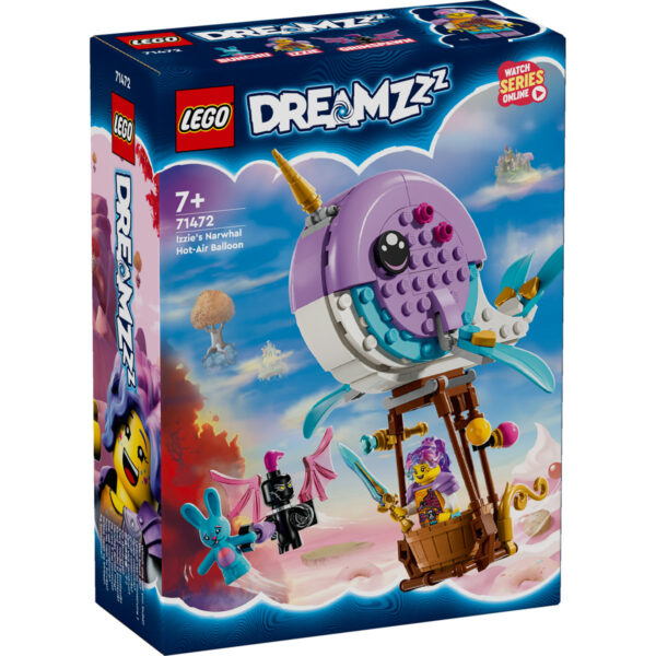 71472-lego-dreamzzz-1 LEGO DREAMZzz - Balonul cu aer cald in forma de narval 71472, 156 piese