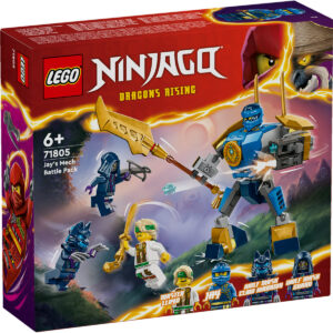 LEGO Ninjago - Pachet de lupta: Robotul lui Jay 71805, 78 piese