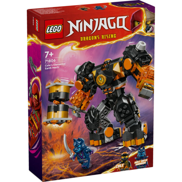 71806-lego-ninjago-1 LEGO Ninjago - Robotul de pamant al lui Cole 71806, 235 piese