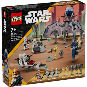 LEGO Star Wars - Pachet de lupta: Clone Trooper si droid de lupta 75372, 215 piese