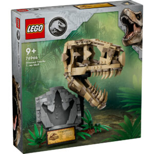 LEGO Jurassic World - Fosile de dinozaur: craniu de T.rex 76964, 577 piese
