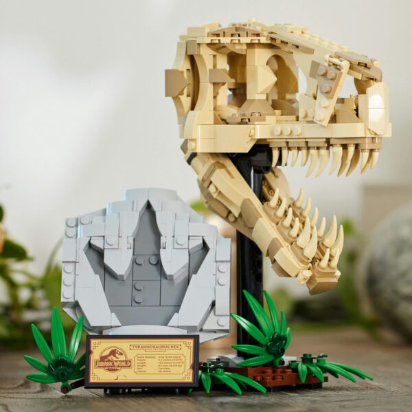 76964-lego-jurassic-world-5 LEGO Jurassic World - Fosile de dinozaur: craniu de T.rex 76964, 577 piese