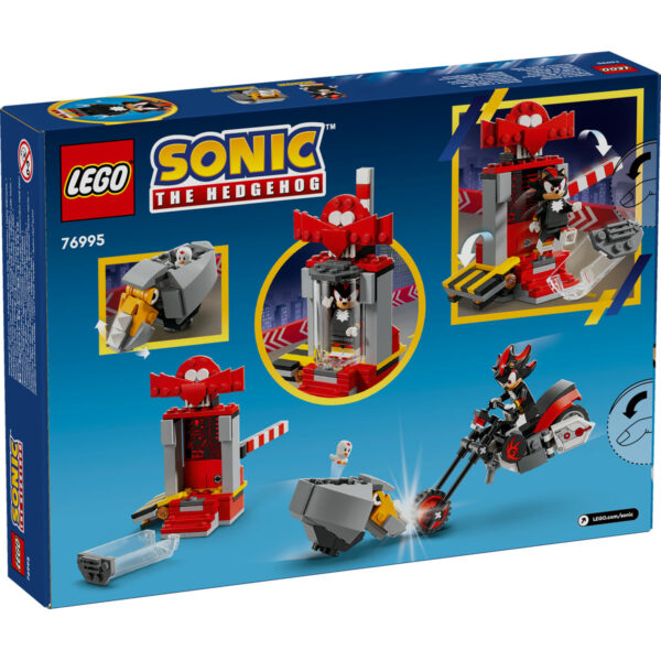 LEGO Sonic the Hedgehog - Evadarea lui Shadow the Hedgehog 76995, 196 piese