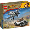 lego-77012-indiana-jones-1 LEGO Indiana Jones - Urmarire cu avionul de vanatoare 77012, 387 piese