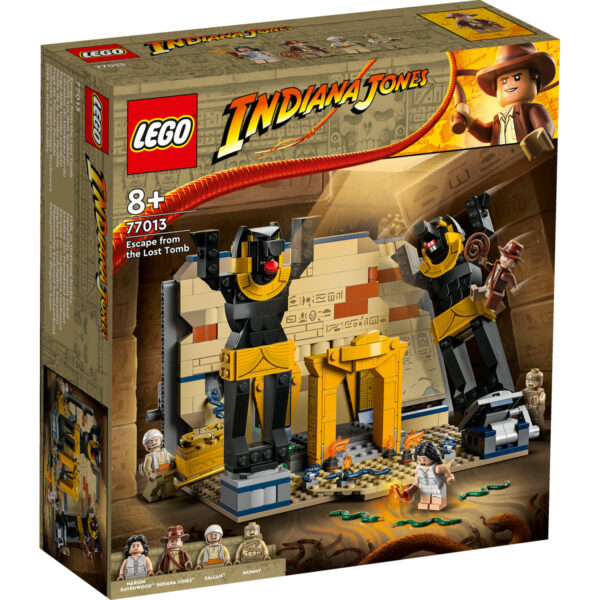 lego-77013-indiana-jones-1 LEGO Indiana Jones - Evadarea din mormantul pierdut 77013, 600 piese