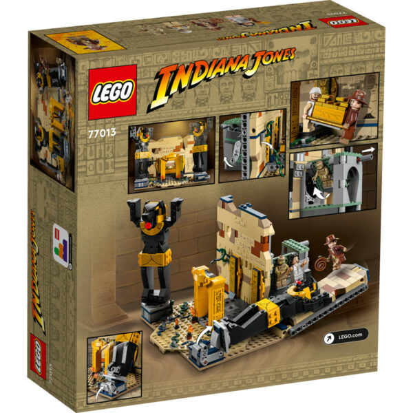 lego-77013-indiana-jones-2 LEGO Indiana Jones - Evadarea din mormantul pierdut 77013, 600 piese