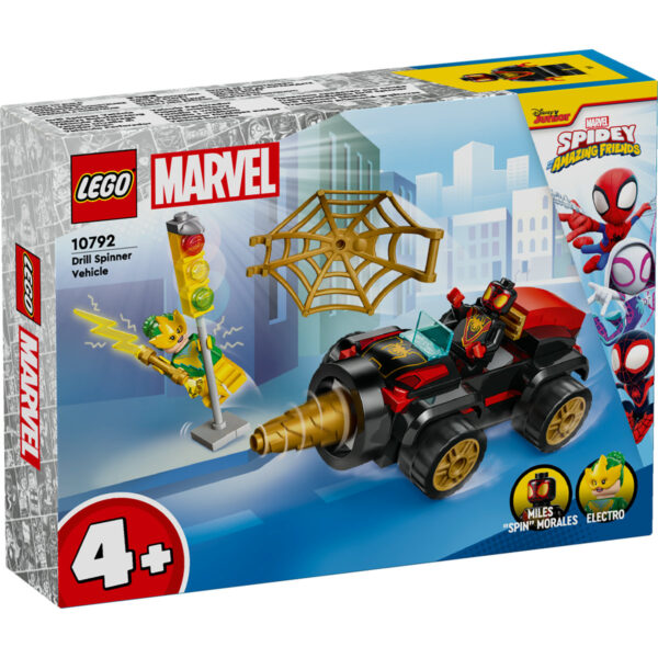 LEGO Marvel Super Heroes - Vehicul-burghiu 10792, 58 piese