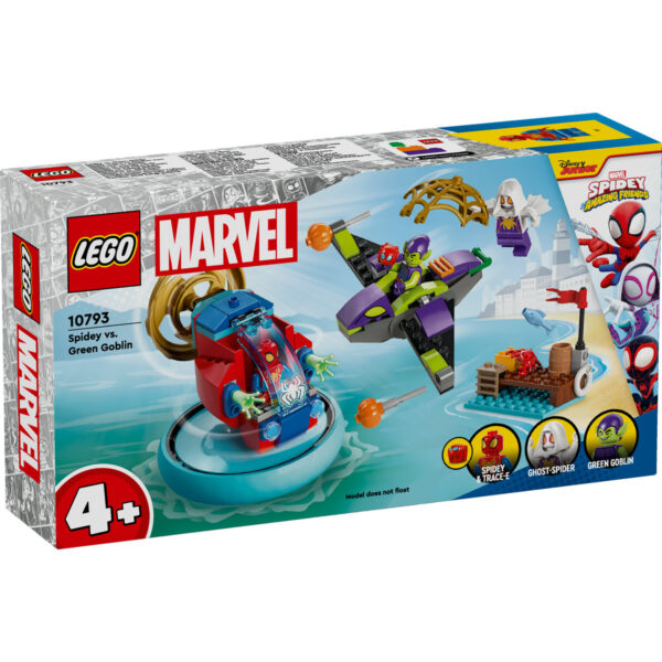 LEGO Marvel Super Heroes - Spidey vs. Green Goblin 10793, 84 piese