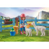 Playmobil - Grajd Cu Amelia Si Calutul Whisper - PM71353