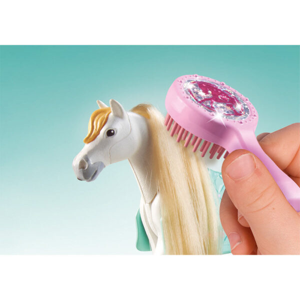 Playmobil - Spalatorie Cu Isabella Si Calutul Lioness - PM71354