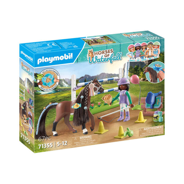 Playmobil - Arena Cu Zoe Si Calutul Blaze - PM71355