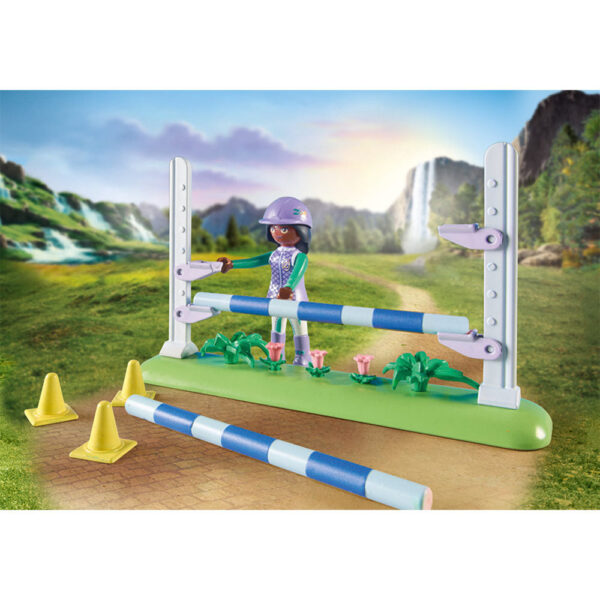 Playmobil - Arena Cu Zoe Si Calutul Blaze - PM71355