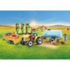 Playmobil - Tractor Cu Remorca Si Cisterna De Apa - PM71442