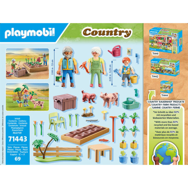 Playmobil - Gradina De Legume Si Bunici - PM71443