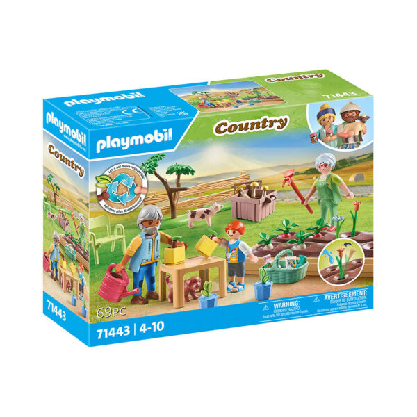 Playmobil - Gradina De Legume Si Bunici - PM71443