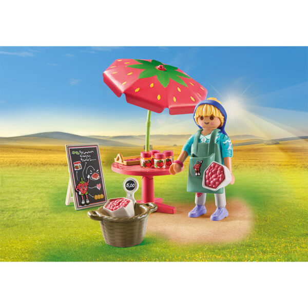 Playmobil - Stand Pentru Vanzare De Gemuri - PM71445