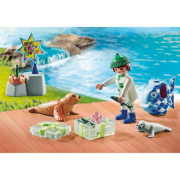 Playmobil - Hranirea Animalelor - PM71448